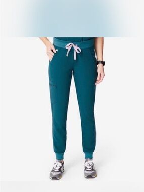 Figs Caribbean Blue Jogger Srub Pants